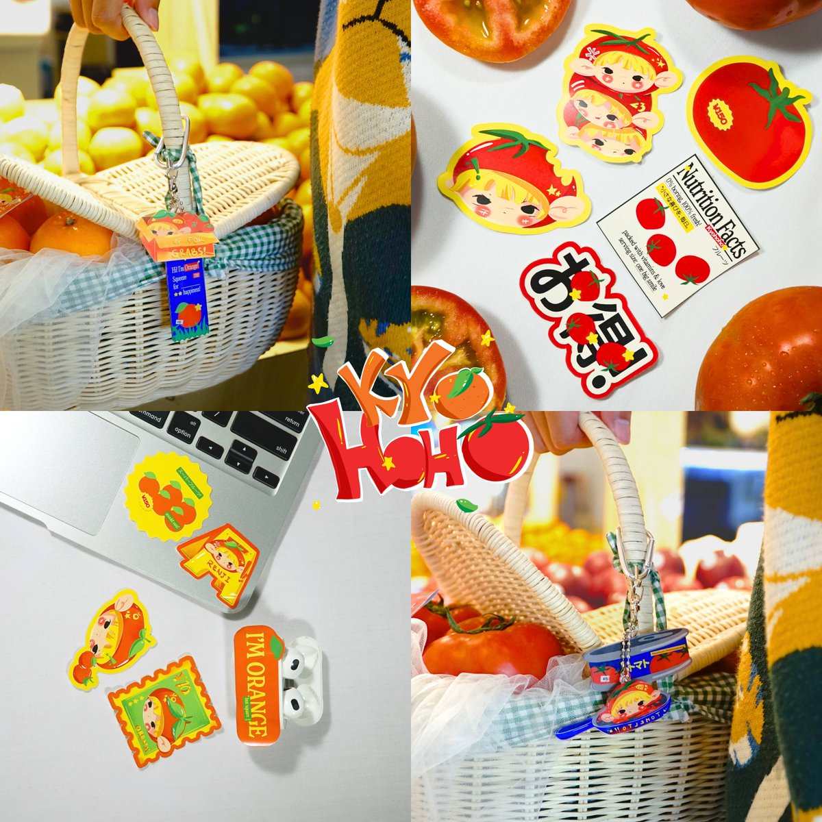 sells — interest check!

haii guyss bentar lagi aku open PO nih keychain dan sticker tomat jeruk lucuuu bgt🍊🍅 murcee jugaa, start 25k aja!🤩

cocok dipasang di tas, digicam, hp dan semua barang kamuu!!⭐ adakah yang mauu di tag? leave your @ below yaap hihihi🫶🏻🛒