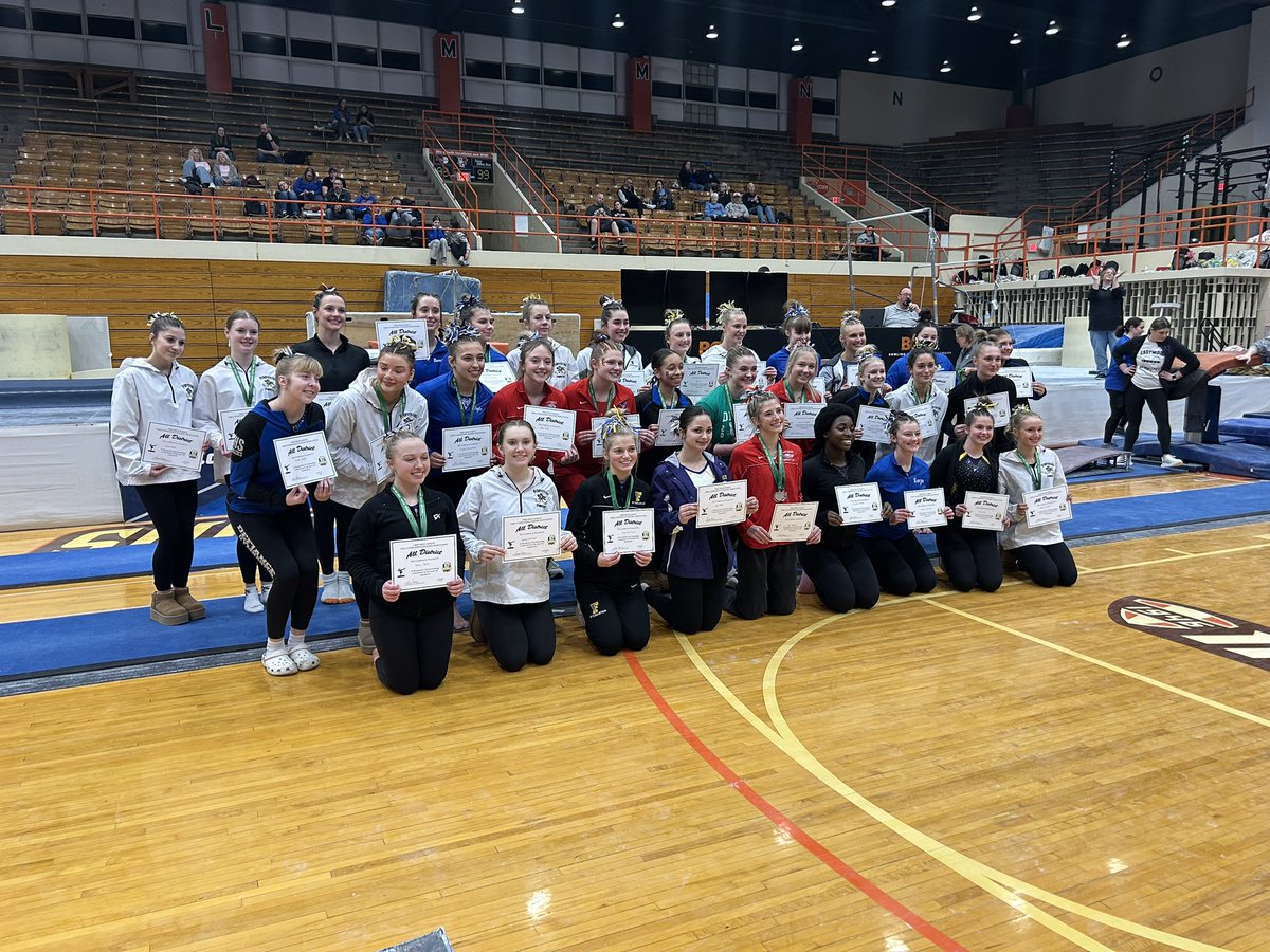 All 3 girls received All District honors.
