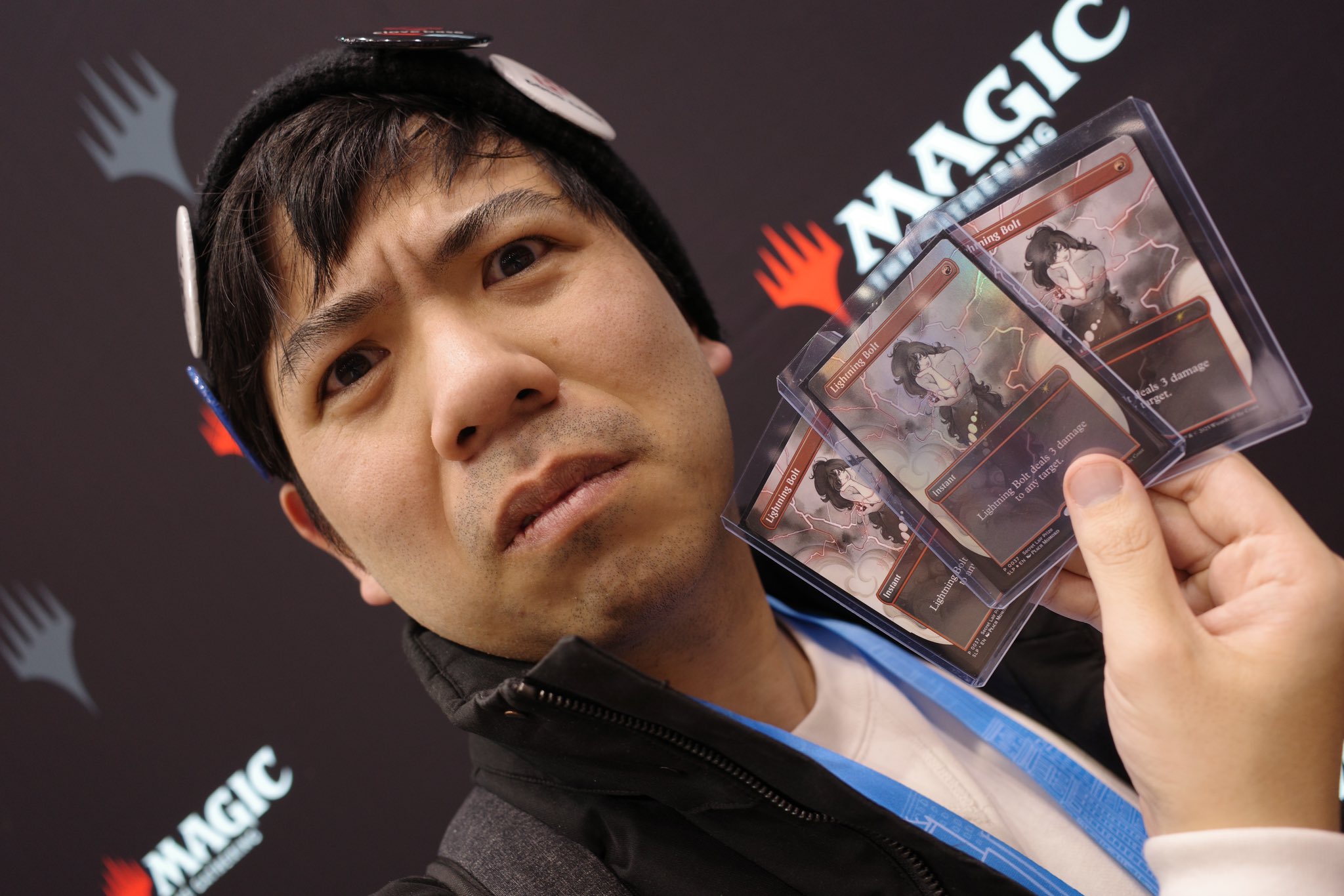Amazon.co.jp: MTG SLD 稲妻のらせん 英語 四枚セット Secret