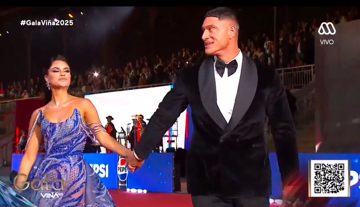 le diré a mis hijos que ellos eran taylor swift y travis kelce #galaviña2025 #GalaXMega