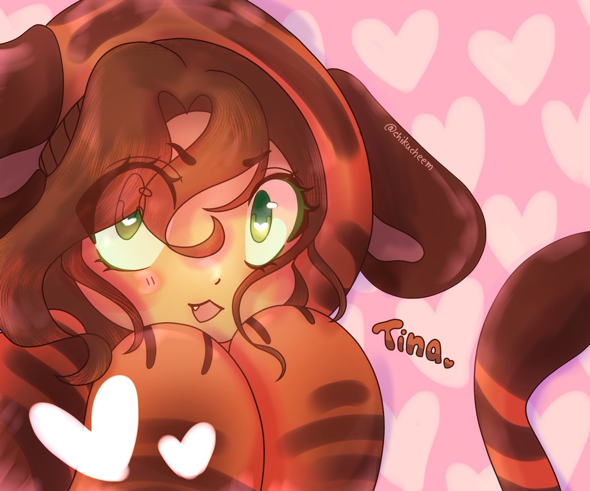 going back to my roots with a Tina the Tiger drawing 💕