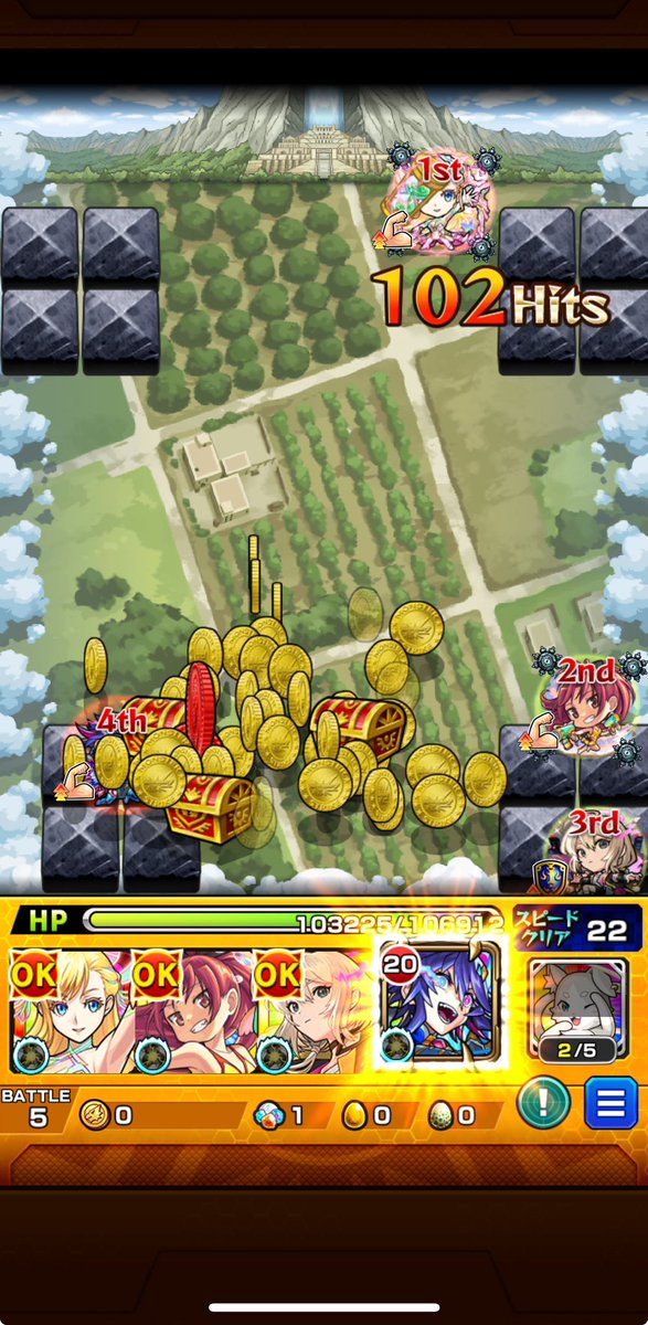 たぬきモンストとパズドラ tweet media
