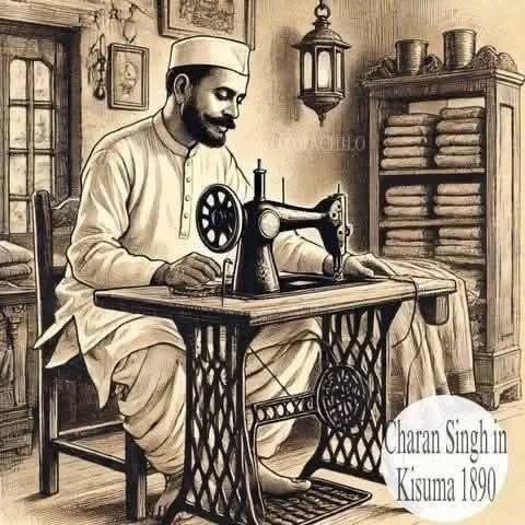 winharder_'s tweet image. Huyu ndio fundi nguo wa kwanza Afrika Mashariki mwaka 1890. Anaitwa Charan Singh lakini wazee walishindwa kutamka vizuri jina lake wakamwita Cherehani.
#ElimikaWikiendi