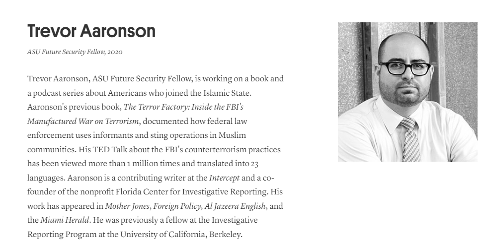 bx_on_x's tweet image. Sorry to bother you again Trevor, but can you comment on your fellowship role at New America, a USAID-affiliated NGO/Think Tank out of ASU that specializes in funding podcasts?

Who funded your podcast about Bobby Crimo?