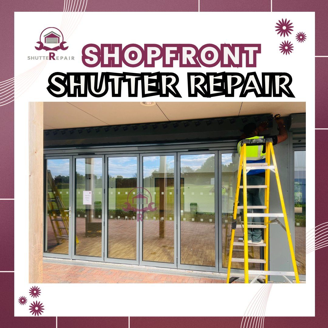 Shutterepair's tweet image. 🔧Shopfront Shutter Stuck? We Fix It Fast!⚡
Our expert repair team is available 24/7 to get your shopfront secure and running smoothly again. Quick response, reliable service, and peace of mind guaranteed!
#ShutterRepair #FastFix #ShopfrontSecurity
👉shutterepair.co.uk