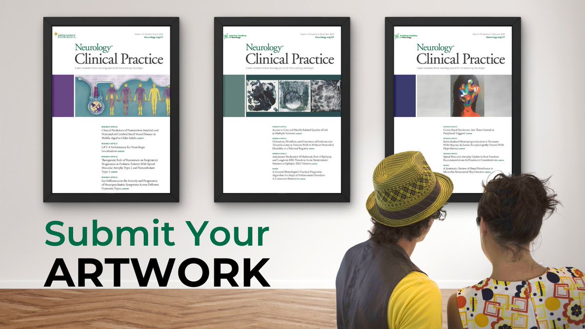 Your artwork could grace the cover of Neurology® Clinical Practice! Get full details at: hubs.la/Q037rL4g0 

#NeuroX #NeuroTwitter