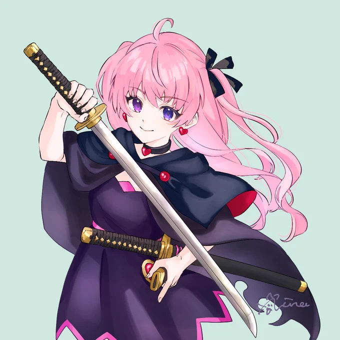 【お仕事報告】お姿絵を担当させていただきました!  #つなぐ#Commission #イラスト依頼 