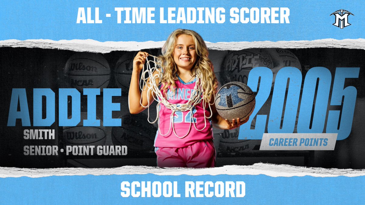 Mingo Central Lady Miner Basketball (@mingohigh) on Twitter photo School Record (boys & girls)
Mingo County Record (girls)@
<a href="/AddieSmith32/">Addisyn Jordan Smith</a> <a href="/PAdkinsSports/">Paul Adkins</a> <a href="/ucwv_wbb/">UC Women's Basketball</a> <a href="/Ucwbb/">UC Women's Basketball</a> <a href="/MetroNewsSports/">MetroNews Sports</a> <a href="/JoeRiter1988/">Joe Albright</a> <a href="/joebrowvm/">Joe Brocato</a> <a href="/DDSportsNetwork/">D&D Sports Network</a> <a href="/Taylor_Kennedy7/">Taylor Kennedy</a> <a href="/TJack94/">Tyler Jackson</a> <a href="/rusman1981/">Rusty Udy</a> School Record (boys & girls)
Mingo County Record (girls)@
<a href="/AddieSmith32/">Addisyn Jordan Smith</a> <a href="/PAdkinsSports/">Paul Adkins</a> <a href="/ucwv_wbb/">UC Women's Basketball</a> <a href="/Ucwbb/">UC Women's Basketball</a> <a href="/MetroNewsSports/">MetroNews Sports</a> <a href="/JoeRiter1988/">Joe Albright</a> <a href="/joebrowvm/">Joe Brocato</a> <a href="/DDSportsNetwork/">D&D Sports Network</a> <a href="/Taylor_Kennedy7/">Taylor Kennedy</a> <a href="/TJack94/">Tyler Jackson</a> <a href="/rusman1981/">Rusty Udy</a>