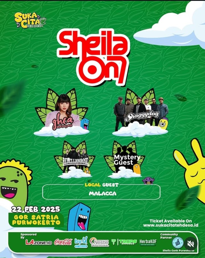 lukman_ikhwan's tweet photo. WTS tiket SO7 (Sheila on 7) purwokerto, diantar sampai penukaran tiket, dijual 50% harga normal #sheilaon7 #so7 #WTs #purwokerto #sukacitatehdesa https://t.co/y1hczPbmcA