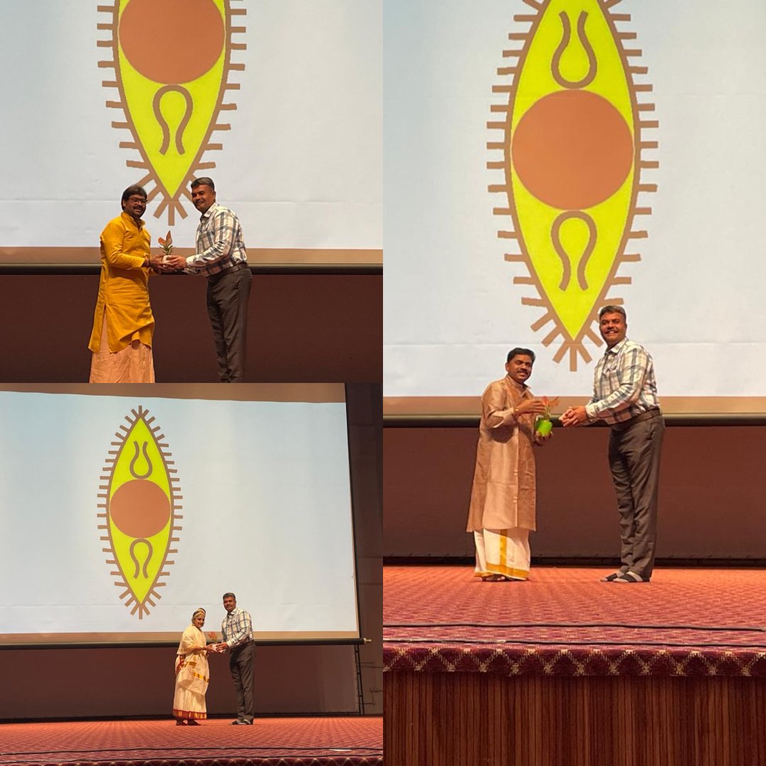 mangalAiimsAP's tweet image. AIIMS Mangalagiri Cultural Committee has inaugurated #SPICMACAY on 10.02.25. Classical dance was performed by the renowned Dr. Rekha Raju (Yuva Kala Bharathi Awardee) accompanied by live music. Classical instrumental by students Mr. Arjun &amp;amp; Miss Aditi Ramesh.
@MoHFW_INDIA
