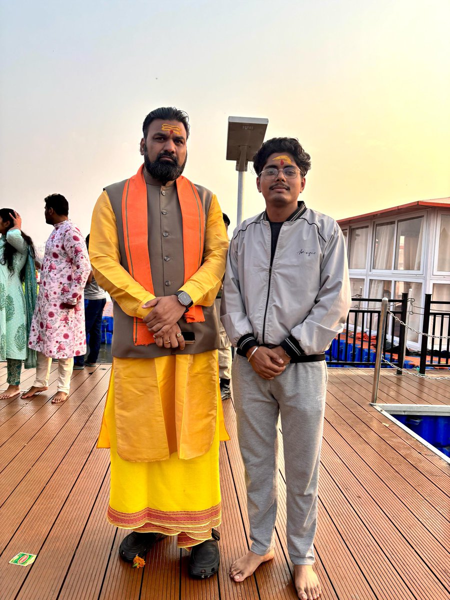 महाकुंभ 2025 🚩
 With BOSS 🙏🧿