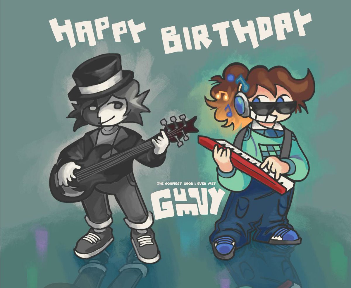 <a href="/GUMVY_YT/">GUMVY</a> 

Late Happy Birthday Gift !!!
One of My Fav Homies !!!

#OC #happybirthday #art