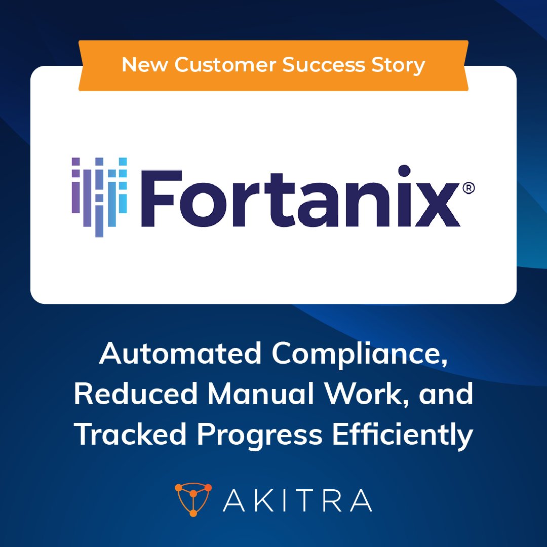 Akitra_Inc's tweet image. 🚀 @fortanix achieved #PCIDSS with AKitra! With #Automation, #PolicyMapping &amp;amp; strategic resource management, Akitra streamlined compliance—just as they did for ISO 27001 &amp;amp; SOC 2.

Learn more: akitra.com/case_studies/f… 

Book a #Demo today at akitra.com/demo