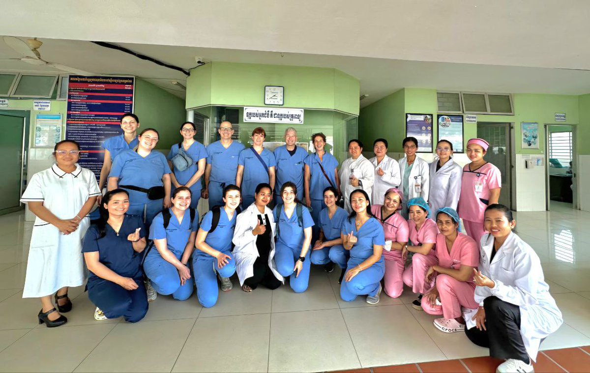 Just spent two weeks in Cambodia with the Gynecologic Cancer Research Foundation, helping prevent cervical cancer—4th most common cancer in women worldwide. Trained local doctors, provided equipment, and made a real impact. Grateful for the experience and amazing team. #cancer