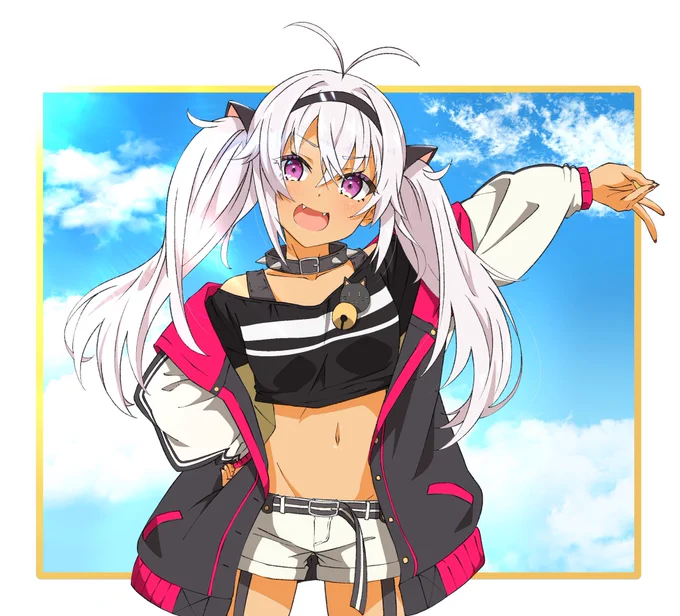 んおぎだあああああああ 今日はちょっとごろごろしてる んなことより! にじフェス期間なので久々ににじさんじな再掲絵たち〜!!!!