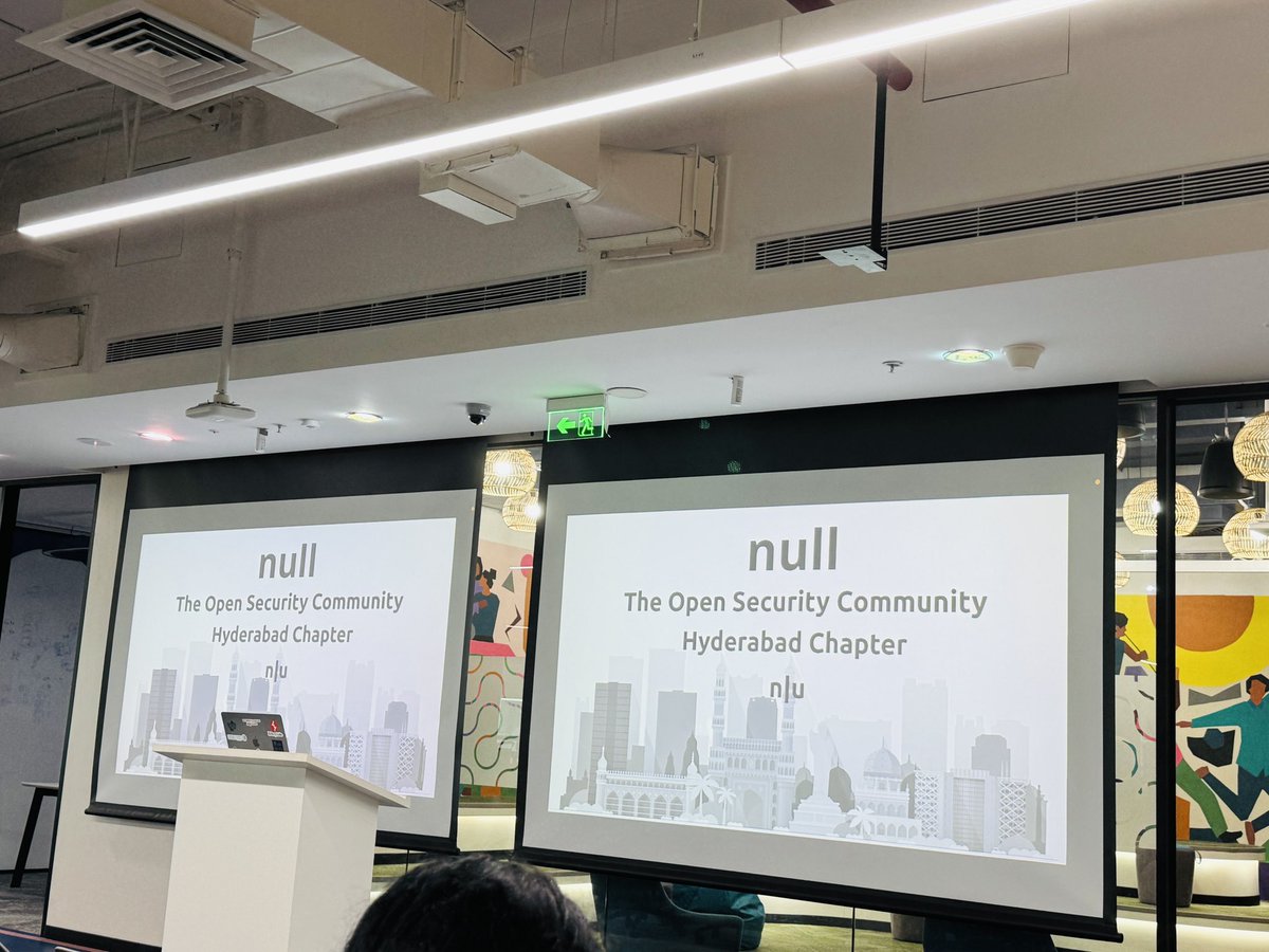 str4n63r's tweet photo. Null Hyderabad Feb chapter meet at Thoughtworks #nullhyd #thoughtworks #cybersecurity https://t.co/pkMo8FVow0