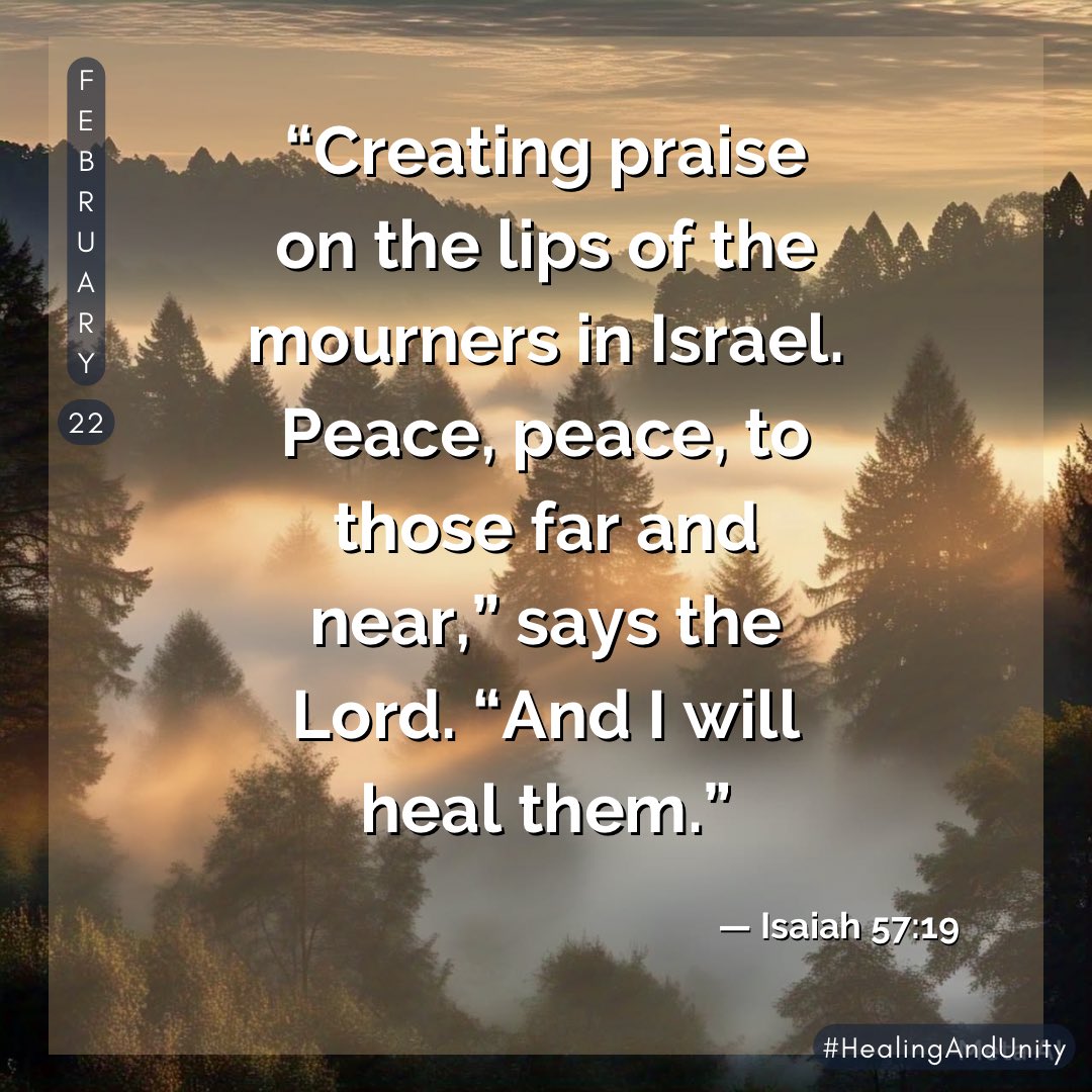 AD33C_of_Christ's tweet photo. Today's theme: #HealingAndUnity. “Peace, peace to him who is far off and to him who is near.” — Isaiah 57:19. May we foster unity, kindness & peace in our lives. #Peace #Love #Unity https://t.co/hBwDTyDz80