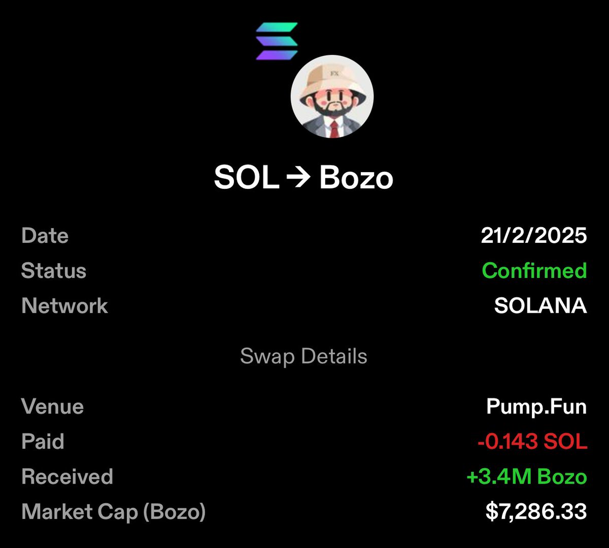 Adomshki π° (@adomshki) on Twitter photo Yesterday we called $BOZO in the <a href="/DegensD3n/">DEGENS DEN</a> discord ! π₯
discord.gg/V9Xd8HHxkn
$7,000 -> $120,000 π
Screenshots for proof
$RAIN $SMG $IMG Yesterday we called $BOZO in the <a href="/DegensD3n/">DEGENS DEN</a> discord ! π₯
discord.gg/V9Xd8HHxkn
$7,000 -> $120,000 π
Screenshots for proof
$RAIN $SMG $IMG