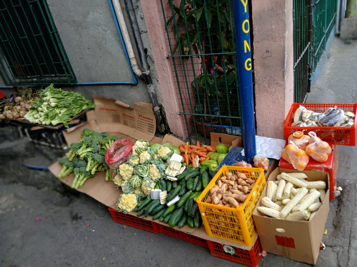 lovecoffeeV2's tweet photo. Farmers' market? Nah, just a quick stroll across the street! 🚶‍♂️💨 Fresh veggies, crazy cheap prices, and zero effort? Count me in! 🥦🥒🌽 Who needs a grocery store when the best deals are literally next door? 😂🔥 #FreshAndAffordable https://t.co/pO2swmLawu