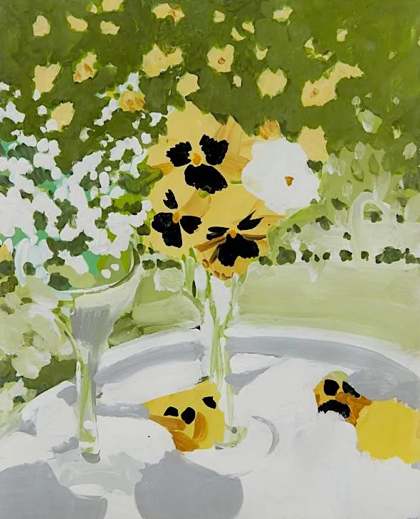 Joe Brainard (American, 1942 – 1994). Untitled (Still Life) (1968, opaque watercolor on paper).