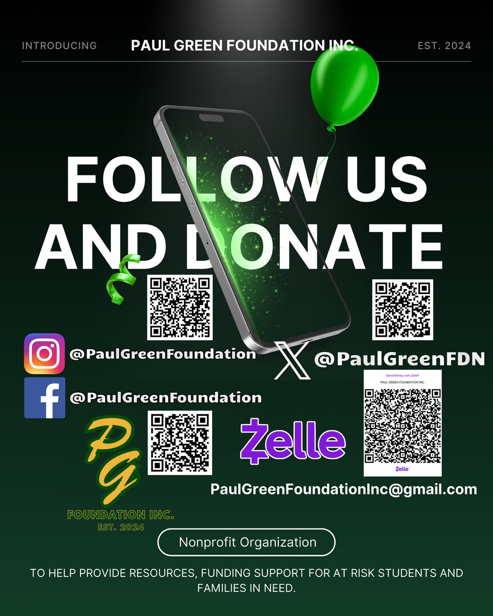 YenEuroMrktgINC's tweet image. Follow @PaulGreenFDN #nonprofit #nonprofitorganization 

#PaulGreenFoundation #PaulGreenFoundationINC
#PaulGreenFDN