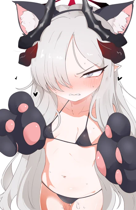 猫の日なんですね、、、再掲です、、、俺の描くネコ全員えっどい 