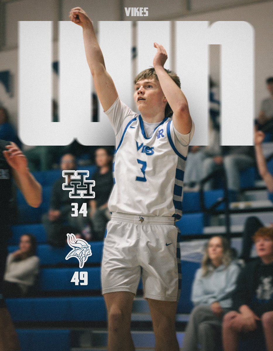 Road W! Vikings move their record to 15-5 before the last week of the regular season. The win now gives Ripley HS a 28-13 all-time series advantage over Herbert Hoover. Next up is an away game against cross county rival Ravenswood on February 26th.

#GoVikes #VikingHoops