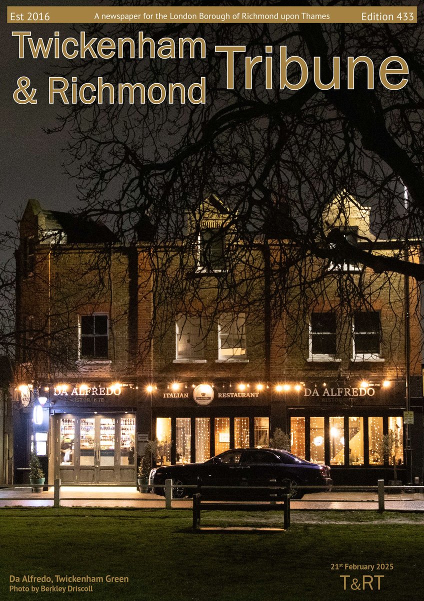 Our latest edition (433) is now available to view or download online
twickenhamtribune.com