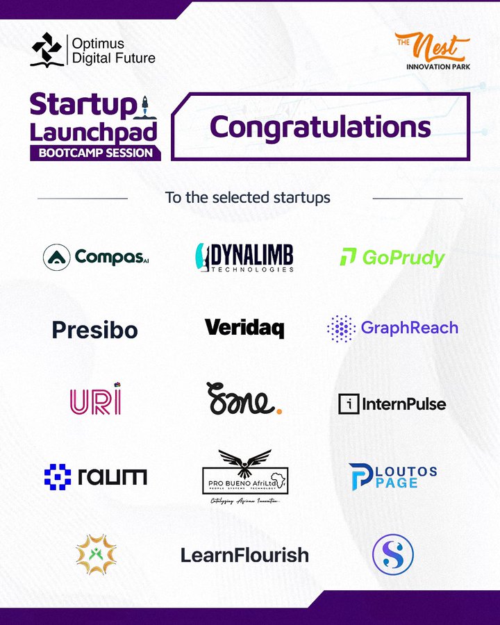 Learnflour35881's tweet image. Big Wins for LearnFlourish! 🚀

We’ve been shortlisted to pitch at the Omniverse Africa Summit Deal Room and selected for the Optimus Digital Future / Nest Hub Startup Accelerator Launchpad!

 #OptimusDigitalFuture #NestHub
#Education #Innovation #Learnflourish