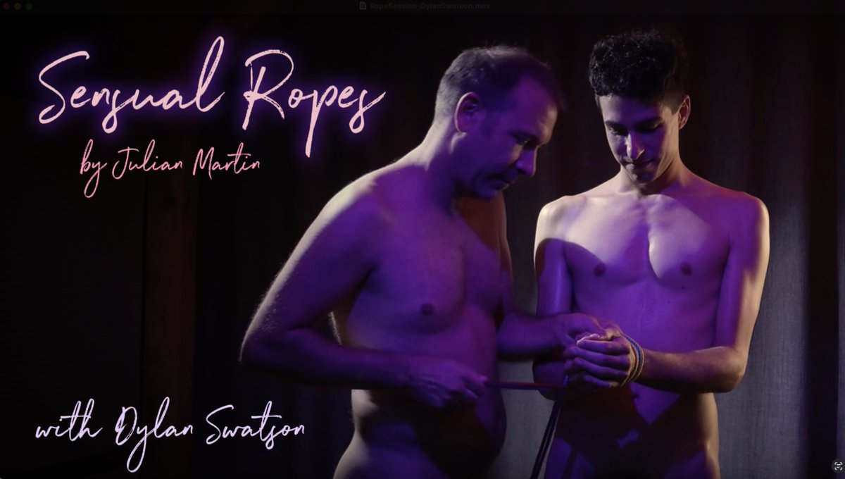 New video on 
onlyfans.com/bodyworker (free previews, PPV)
and 
onlyfans.com/julianmartin (11.11$/month)

Sensual Rope Session with <a href="/dylan_swatson/">Dylan Swatson</a> 

#gayshibari #gaybondage #sensualropework #bondage #gaybdsm #gay