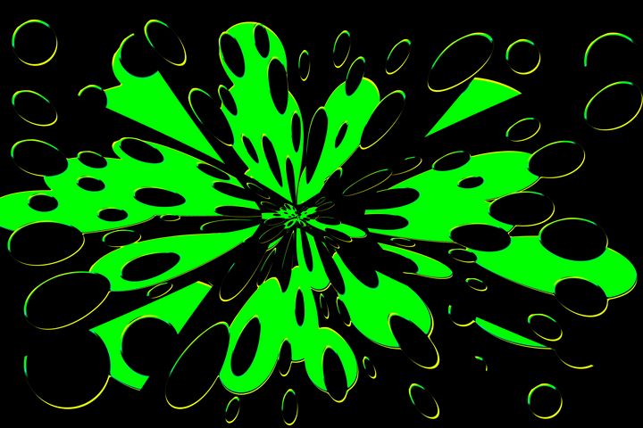Art of the Day: "Fluo Energy". Buy at: ArtPal.com/elenaindolfi?i…