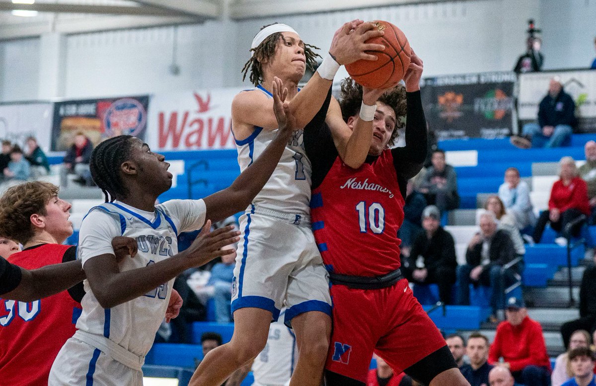 All of Friday's district boys basketball playoff scores, plus details on <a href="/BensalemBBall/">BHS Owls Bball</a>-<a href="/Neshaminyhoops/">Neshaminy Boys Basketball</a> consolation game, previews of <a href="/UMHSBoysBBall/">UMHS Boys Basketball</a>, <a href="/HGPBasketball/">HGP Basketball</a>, <a href="/bristolwarrior1/">bristolwarriorsathletics</a>, <a href="/dock_athletics/">Dock Athletics</a>, <a href="/souderton_bball/">Souderton Basketball</a> Saturday playoff games:  phillyburbs.com/story/sports/h… <a href="/GAPatriots/">GAPatriots</a>