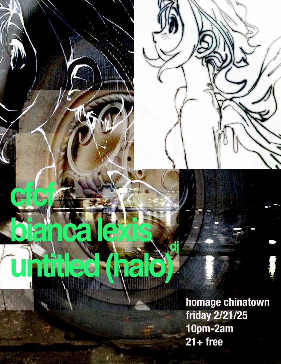 tonight in LA at Homage Brewing

i usually forget to promote shows on here but someone once got sad because they missed a show because i didn’t put it on here.