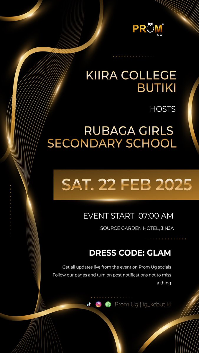 PromUg1's tweet photo. Here we goo!!

#PromUg #RedCarpet #Leisure #Party #Photography #Videography #rubagagirlsschool 
#KiiraCollegeBitiki2025 #KiiraCollegeBitiki  #promug2025 #promugshotit #Uganda #Kampala #Nairobi #Kigali #London #Events #Eventsplanning #lituation #canon #Visituganda https://t.co/wc5r7aLfSr