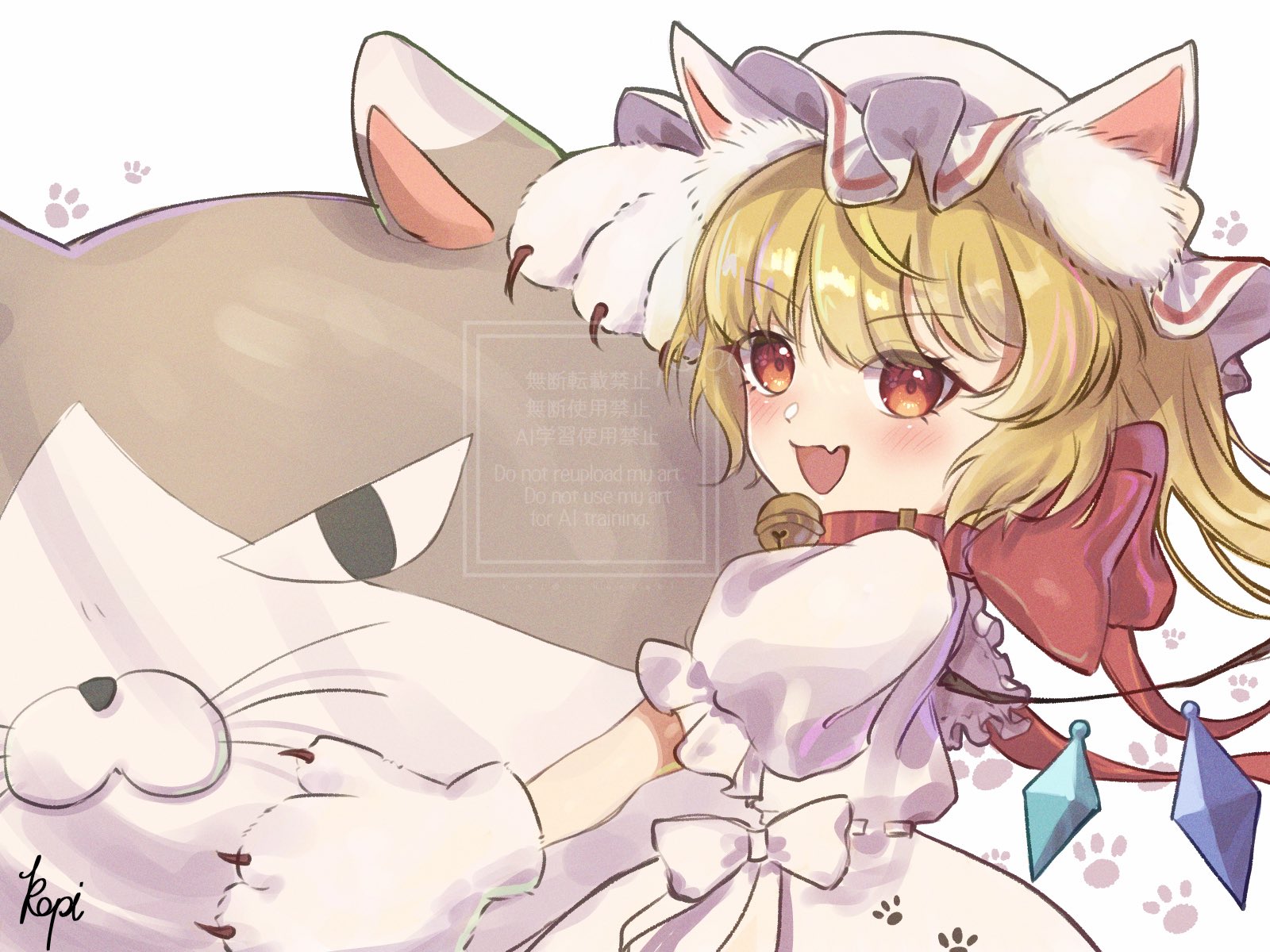 絵画。壁掛け原画【猫ちゃんを連れて午後のコーヒーを飲みに出かける】02 原画 「猫とコーヒーとマリトッツォ ~Cats and Coffe and