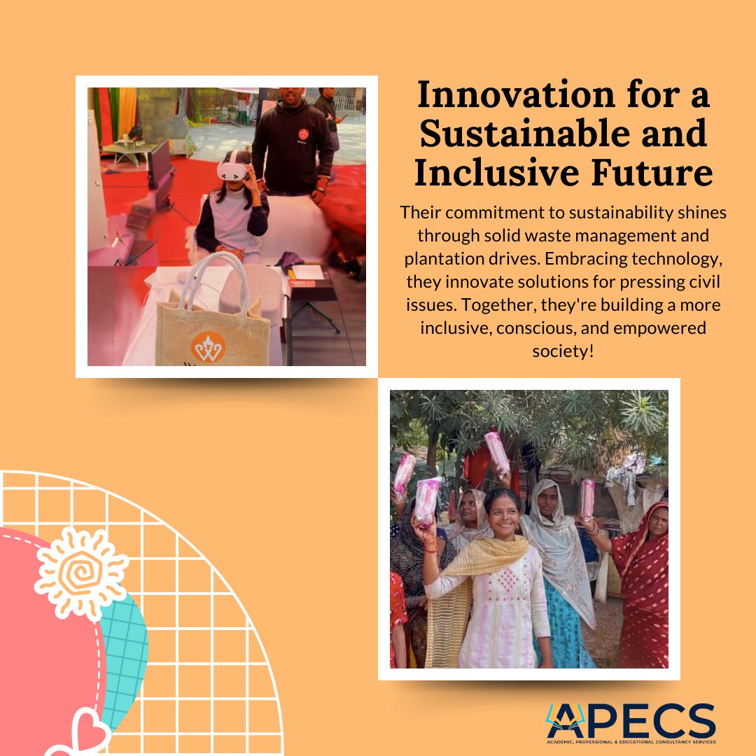 ApecsProjects's tweet image. From breaking menstrual taboos with #EndPeriodPoverty to driving civic engagement through clean city programs, Womenite has been a catalyst for change. Their commitment to sustainability shines through solid waste management and plantation drives.