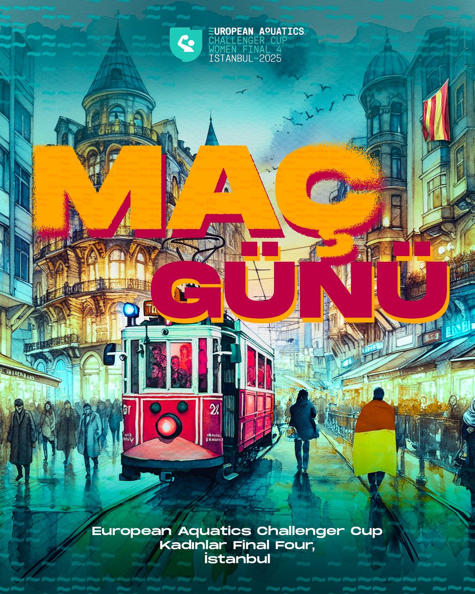 #MaçGünü | Galatasaray Zena - VK Vojvodina 

🏆 European Aquatics Challenger Cup Kadınlar 
🗓️ Final Four
📅 22.02.2025 
⏱ 16.00
📍 Cemal Kamacı Kapalı Olimpik Yüzme Havuzu
📺 European Aquatics TV