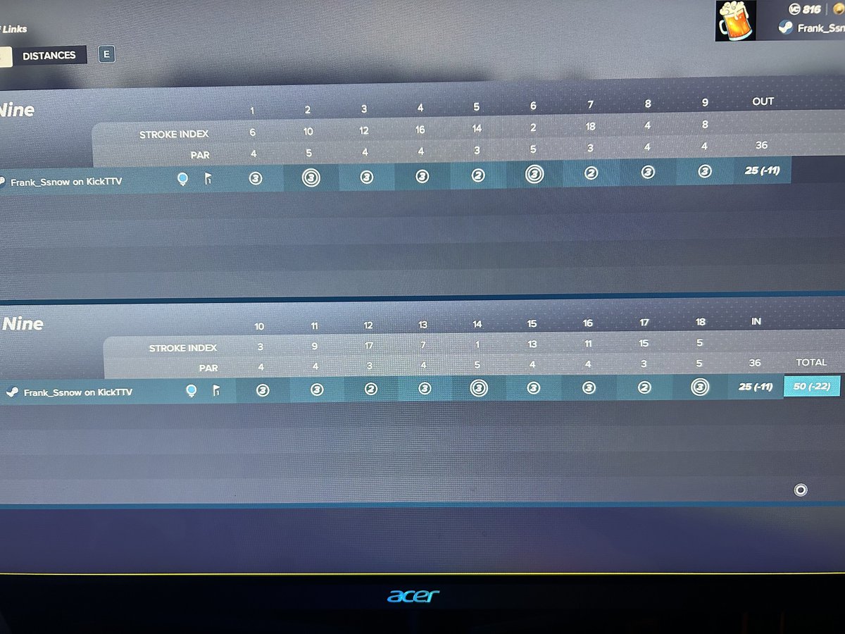 The very first to score a 50 on pro status on <a href="/PGATOUR2K/">#PGATOUR2K25</a> ? What a round.