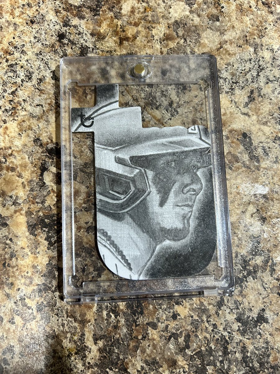 CrashSportsCard's tweet photo. Late night breaks with CrAsh. @Padres this sketch looks a lot like one of your players. https://t.co/VWZkXSDQ2P