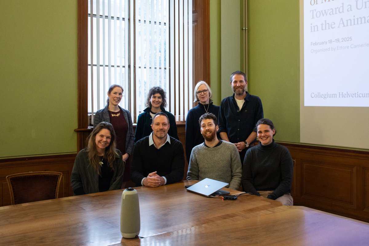 ccgrueter's tweet image. I thoroughly enjoyed this workshop on #multilevelsocieties at the @CHelveticum! Great opportunity to connect/reconnect with people who share a deep interest in social complexity @DamienFarine @andrea_migliano @Ecamerlenghi @Elva_Robinson @DanPapageorgiou
collegium.ethz.ch/events/fellow-…