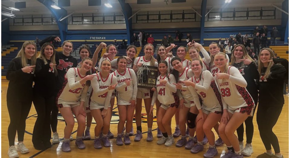 Maine South Girls BsktB defeat Highland Park 59-30 to take home another Regional Championship.  
5TH YEAR IN A ROW
Sectional Semi-final against GBS @ GBN @ 7:30 Tuesday. 

WE NEED TO
SEE YOU THERE