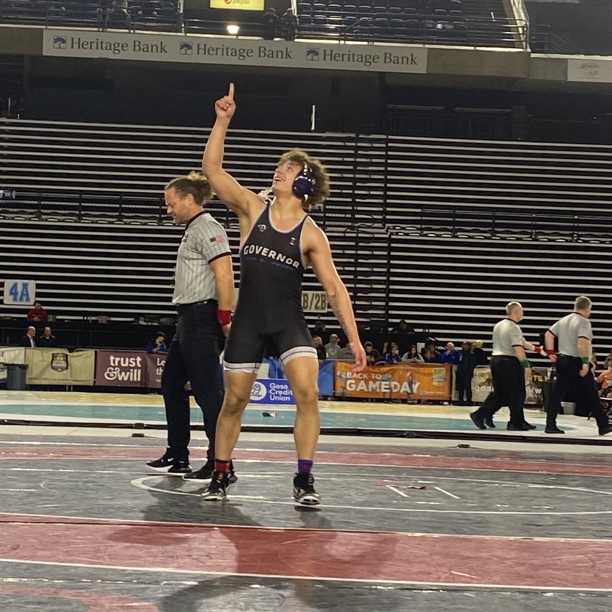 wiaawa's tweet photo. @GesaCU 2025 WIAA 4A Boys 165 lb. State Wrestling Champion:

Josiah Taijeron (Rogers) 

@GesaCU #matclassic https://t.co/nJ9eidSwaD