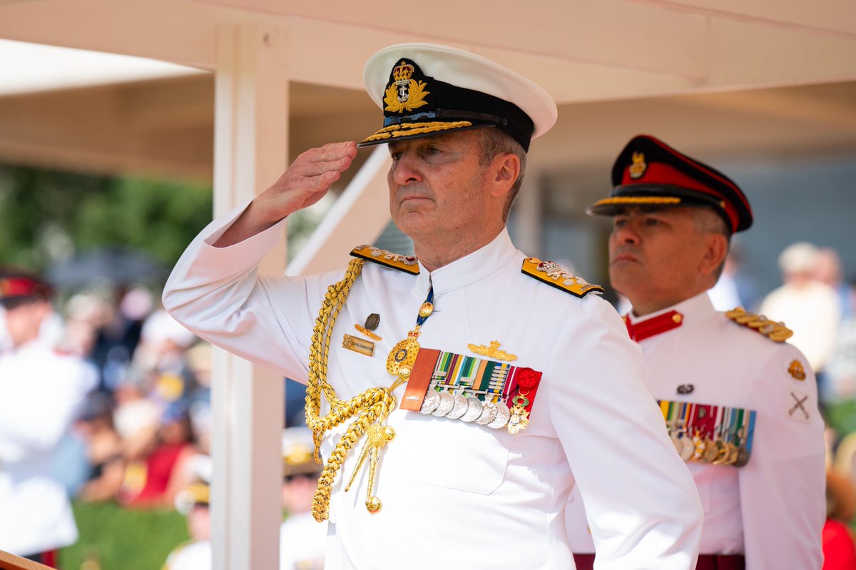 CDF_Aust's tweet photo. Today I had the privilege of reviewing the 2025 CDF Parade at ADFA.

Congratulations to all 360 ADFA first-year Trainee Officers and welcome to the Australian Defence Force.

I look forward to recognising many more of your achievements over the coming years. https://t.co/C7k3CAxOlm