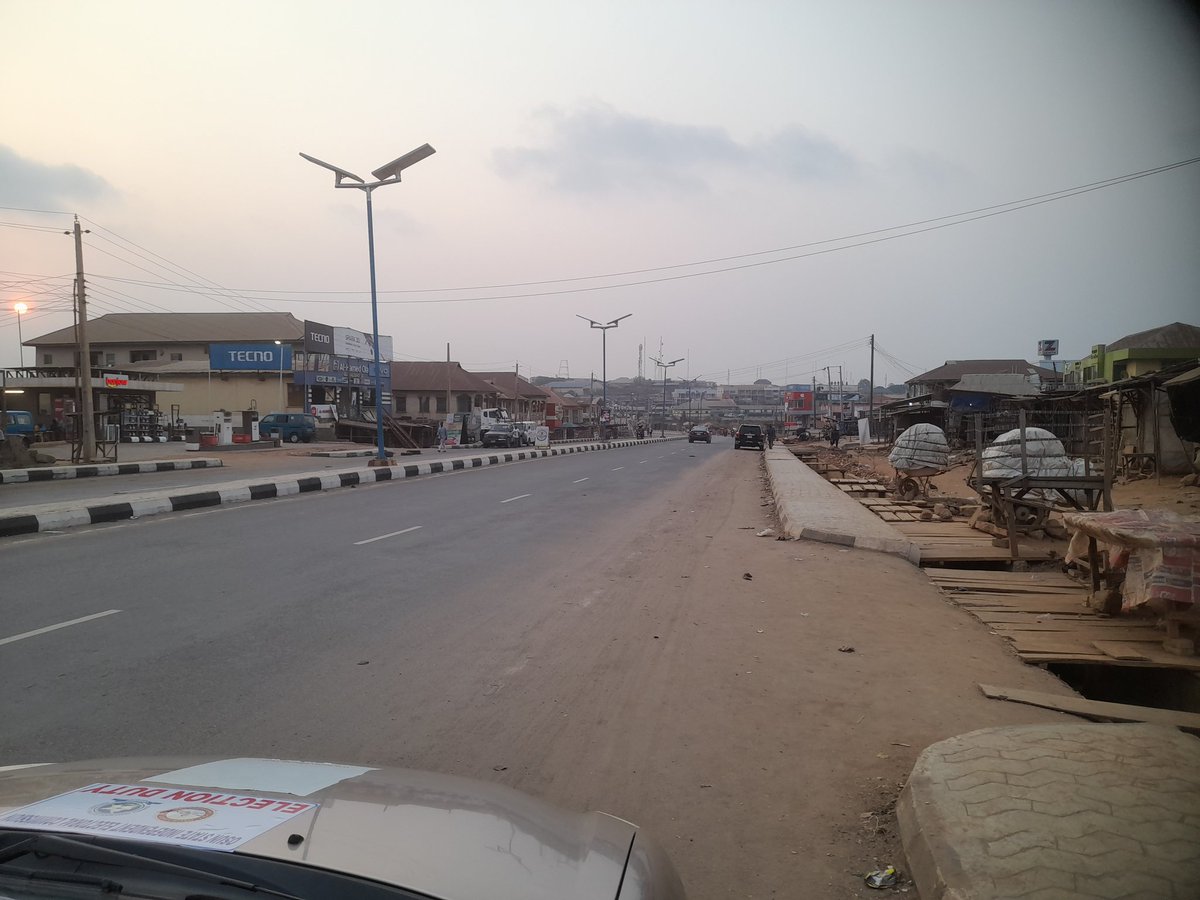 The streets of Osogbo are seeing a considerable reduction in vehicular movement as Osun State holds Local Government Elections.