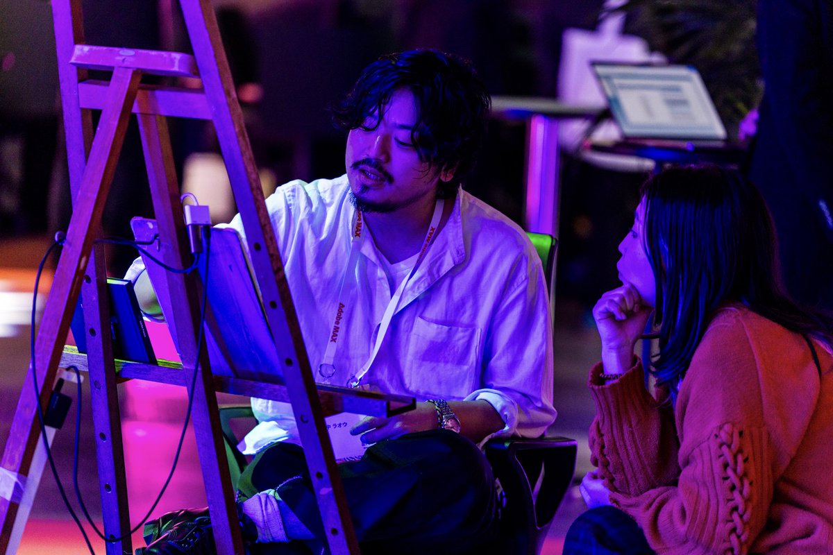 raoutanaka's tweet image. Adobeオフィシャルの写真をいただきました。#AdobeMAX