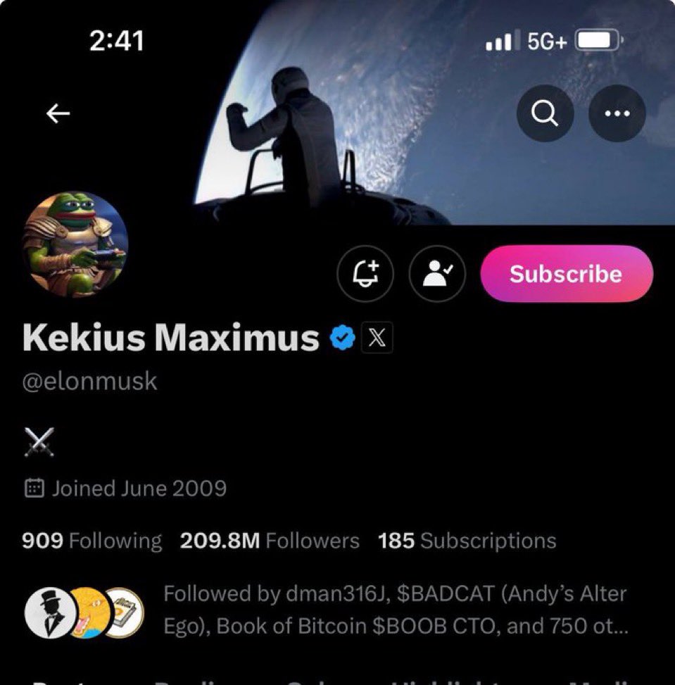 <a href="/cb_doge/">DogeDesigner</a> NEVER FORGET. Elon Musk Is Kekius Maximus.