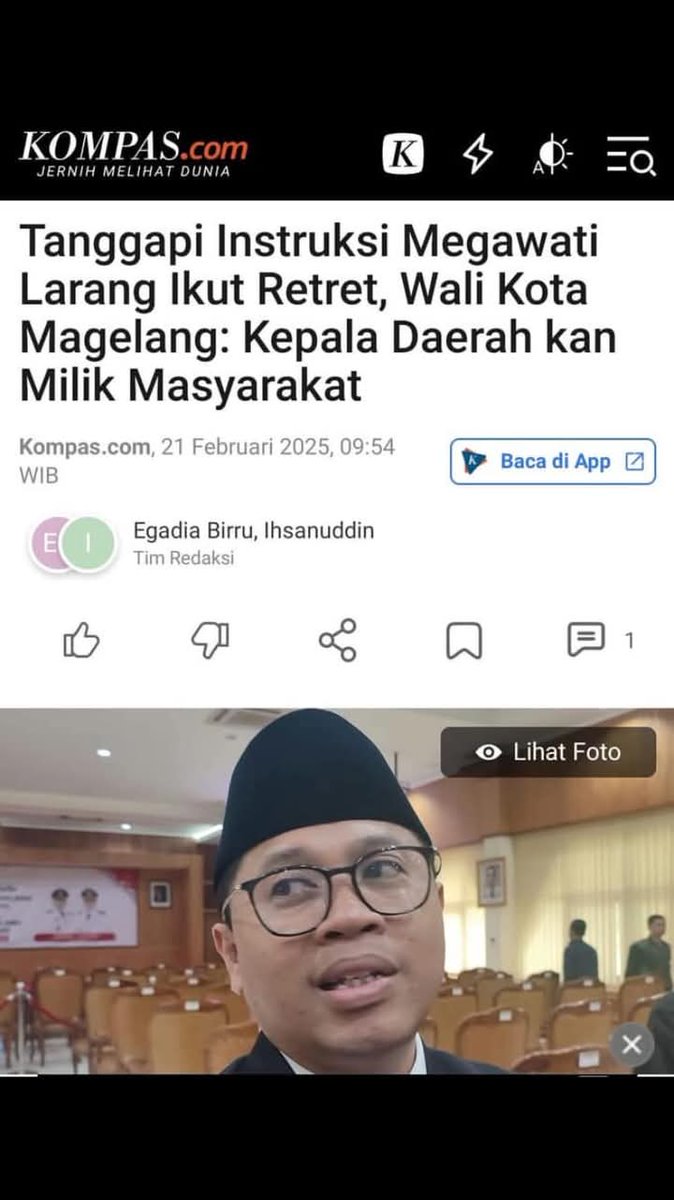 Presiden Amerika Serikat (AS), John F Kennedy pernah berkata :  "Loyalty to my party ends when loyalty to my country begins" atau "Loyalitasku kepada partai berakhir ketika loyalitasku kepada negara mulai".