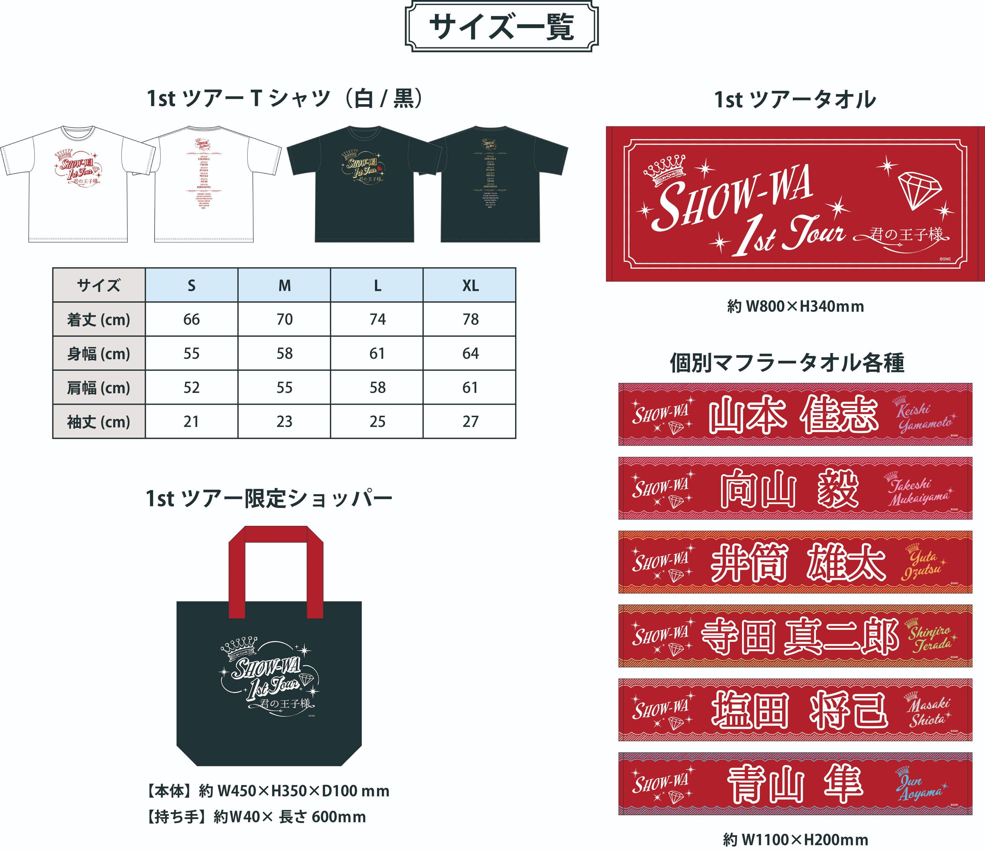 SHOW-WA 1stツアー君の王子様　ツアー購入限定クリアカード SHOW-WA 1stツアー君の王子様 ツアー購入限定クリアカード SHOW