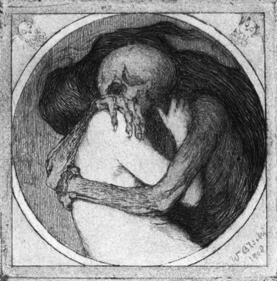 TheCinesthetic's tweet photo. nosferatu (2024) dir. robert eggers // kiss of death (1908) by włodzimierz błocki https://t.co/VPpU3ZklOk