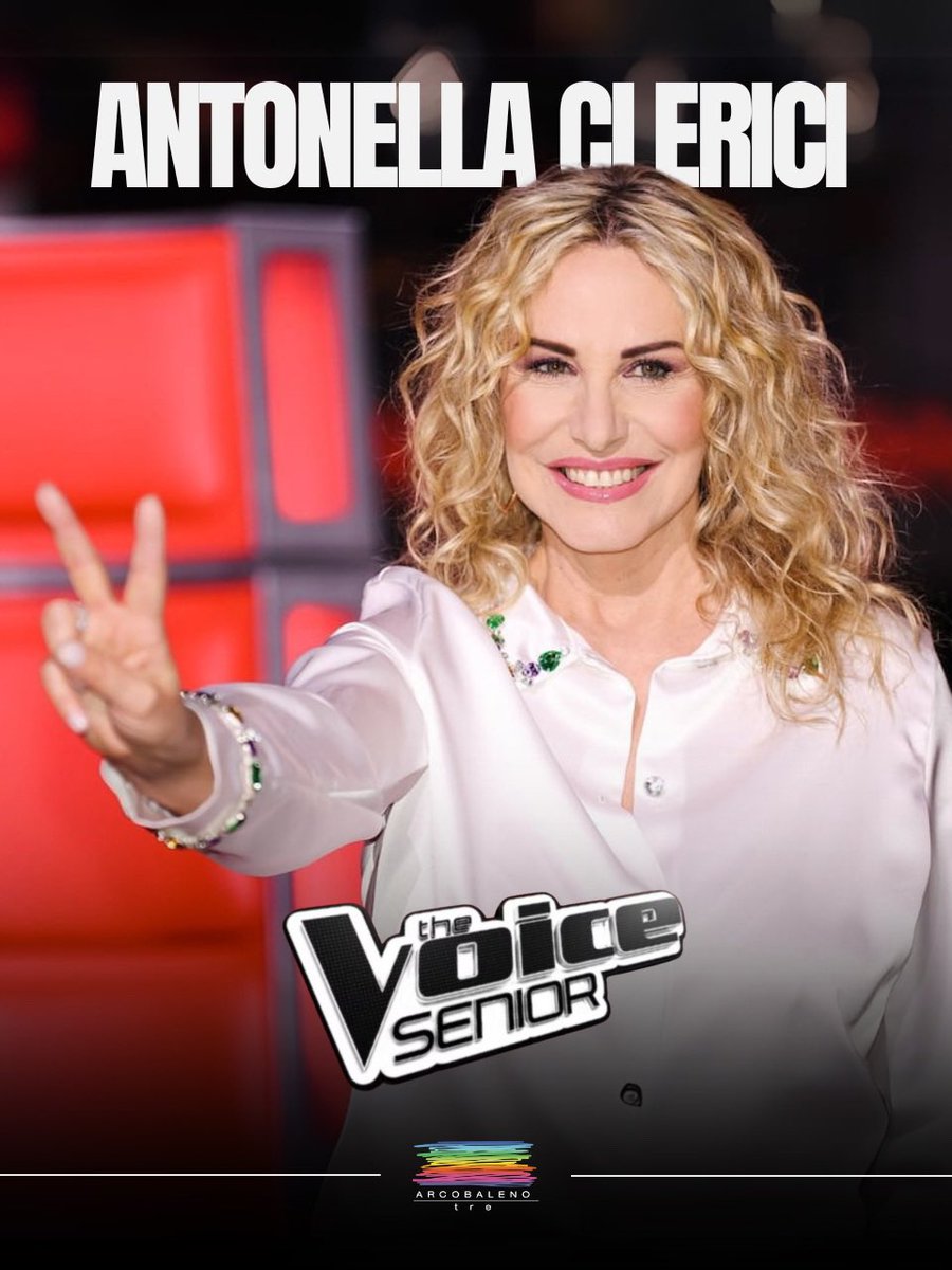 Antonella Clerici conduce la nuova edizione di #TheVoiceSenior

Ogni venerdì alle ore 21.30 su <a href="/RaiUno/">Rai1</a> e in diretta streaming su <a href="/RaiPlay/">RaiPlay</a> 

Produzione <a href="/FremantleIT/">Fremantle Italy</a>